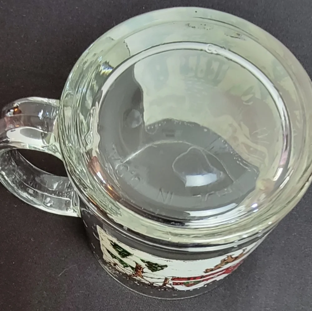 Winter Village‎ mug cup by LIBBEY GLASS COMPANY
